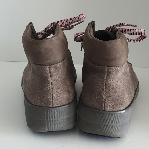 Fitflop Women's Chuk Kamoc Suede Ankle Boots Chukka Booties Lace-Up Size 5 EUC - Picture 7 of 13